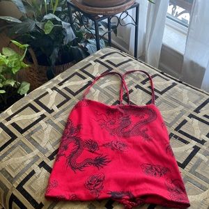 SMALL CORSET BACK CROP TOP